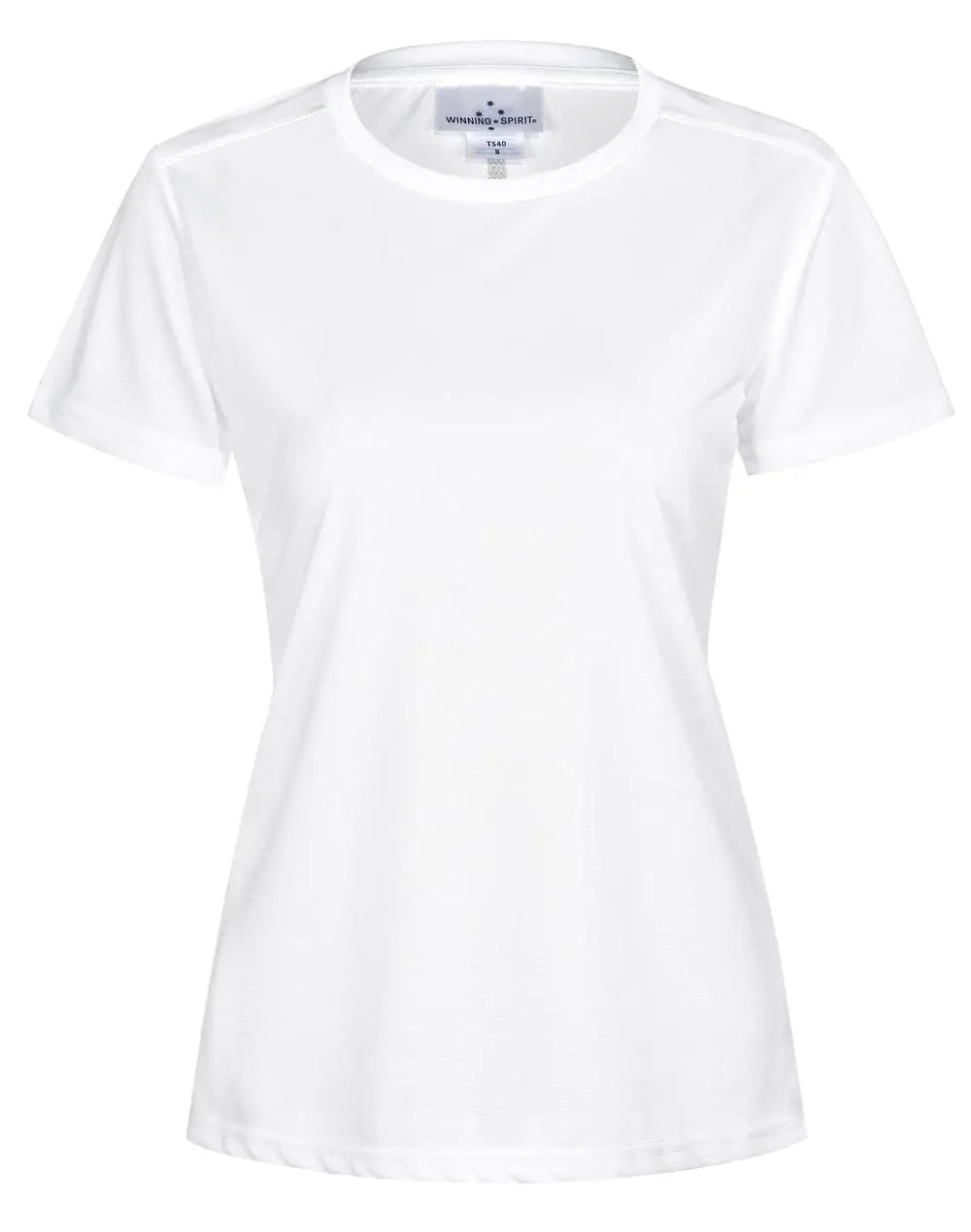 Ladies Rapid Cool TM Ultra Light Tee Shirt TS40 Casual Wear Winning Spirit White 6
